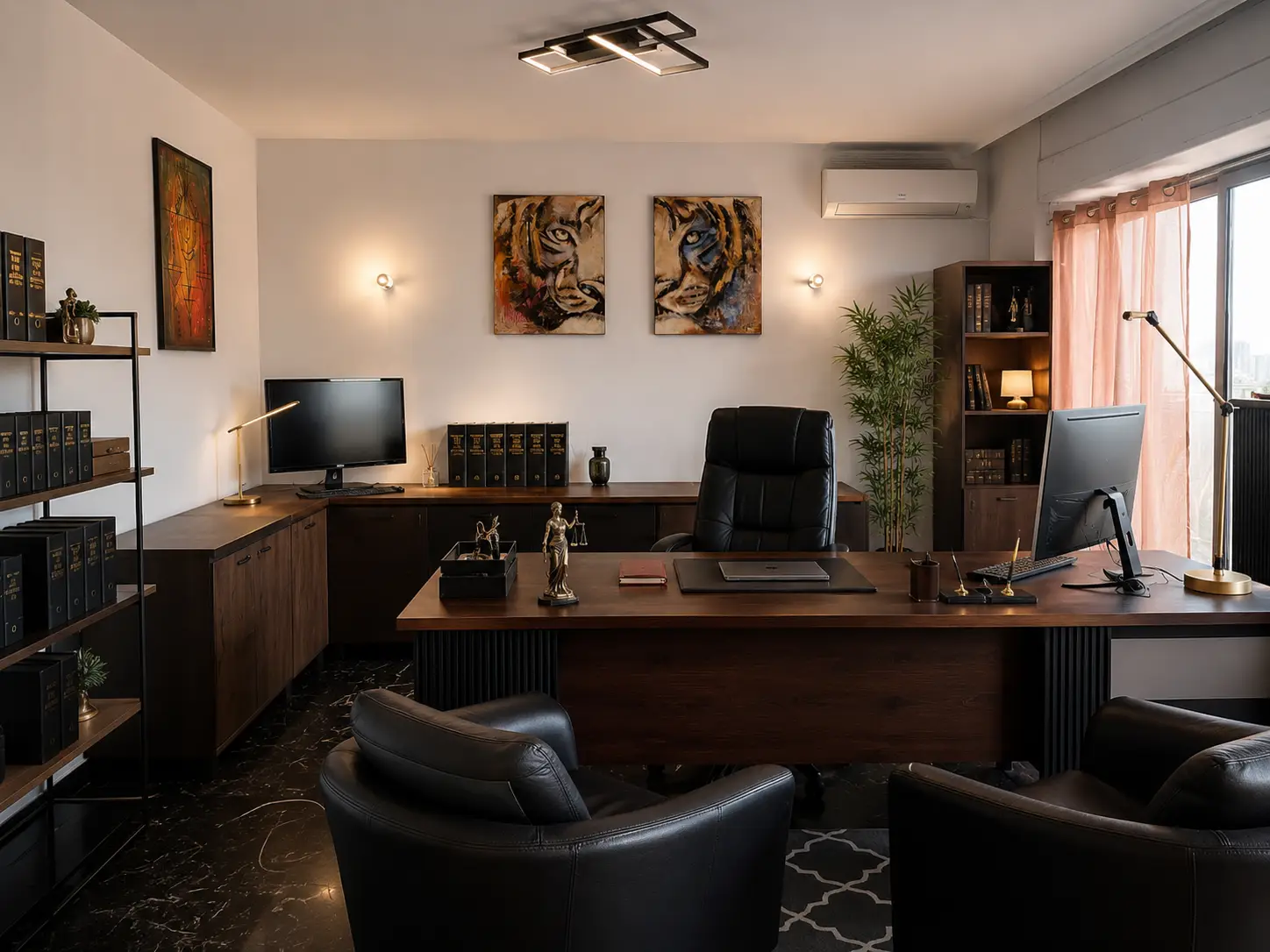 Bureau du Cabinet Hasenfratz - cadre d'accueil des clients